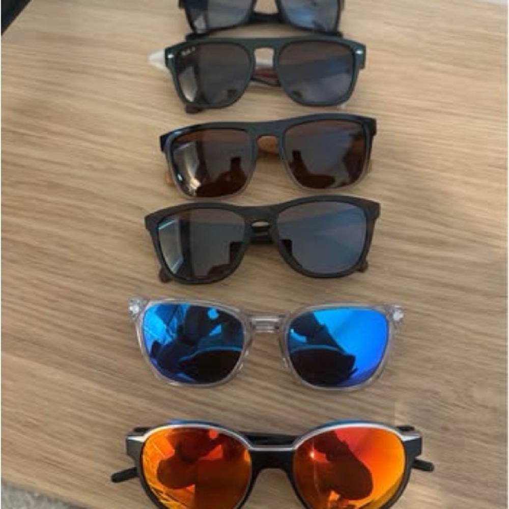 Ray-Ban & Oakley Men's Sunglasses Collection - Black, Blue, Orange